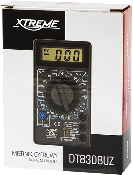 Universalus multimetras DT830BUZ XTREME