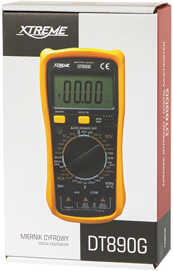 Multimetras DT890G XTREME