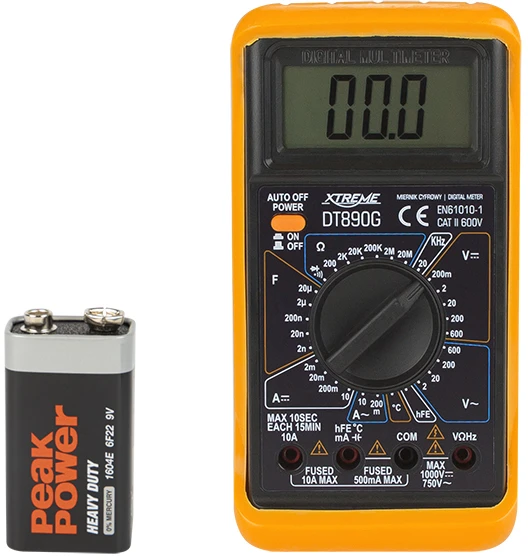 Multimetras DT890G XTREME
