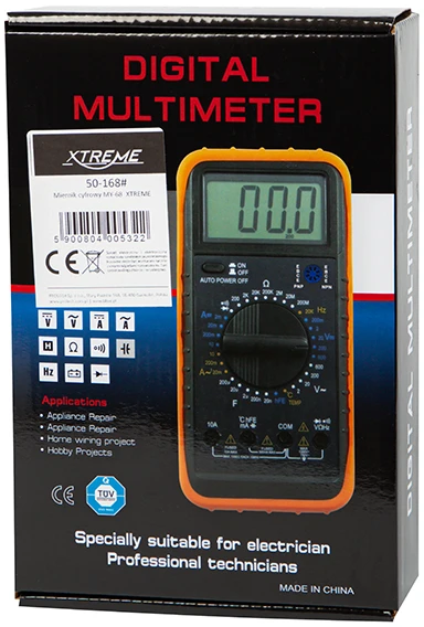 50-168# Multimetras MY-68 XTREME