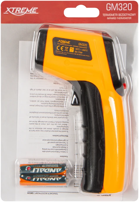 Blow GM320 XTREME temperatūros matuoklis pirometras