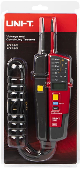 50-204# Įtampos testeris UT18C UNI-T