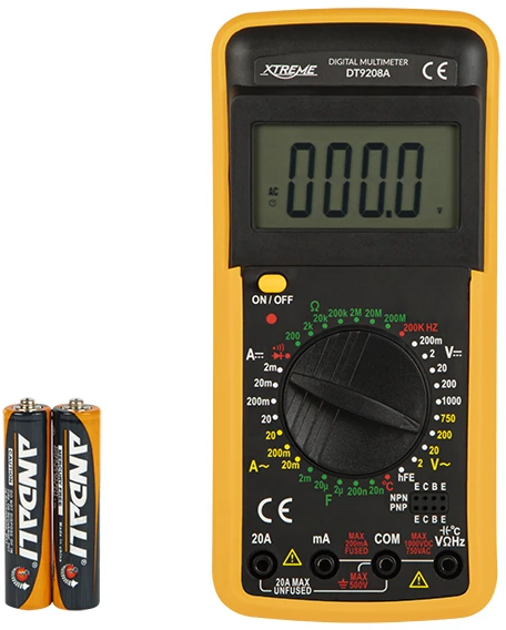 Blow Xtreme Multimetras DT9208A