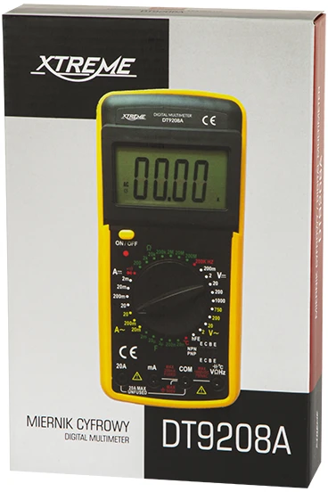 Blow Xtreme Multimetras DT9208A