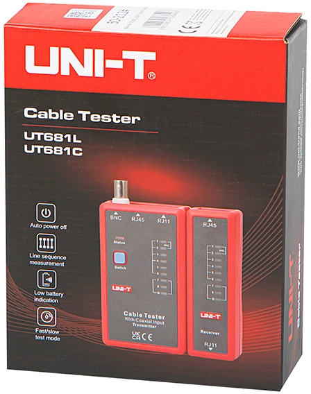 Blow UT681L UNI-T matuoklis, LAN testeris