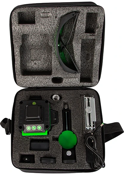 GT-C2 BLOW lygio matuoklis kryžminis lazerinis lygis 16 eilučių 4D