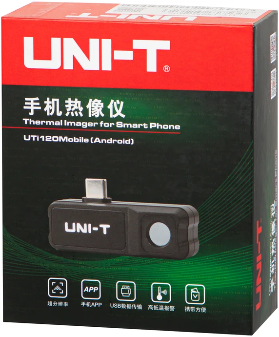 Blow Mobili terminio vaizdo kamera Uni-T UTi120