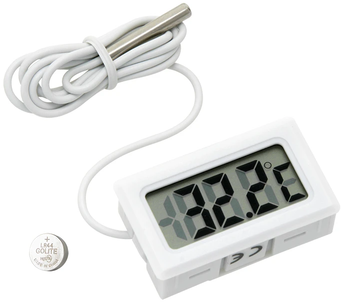 Blow LCD skydelio termometras -50 iki 100C - Baltas
