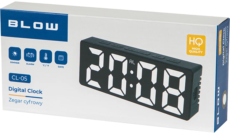 Skaitmeninis laikrodis BLOW CL-05