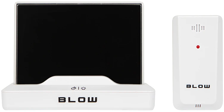 BLOW WS104 belaidė meteorologinė stotelė, balta