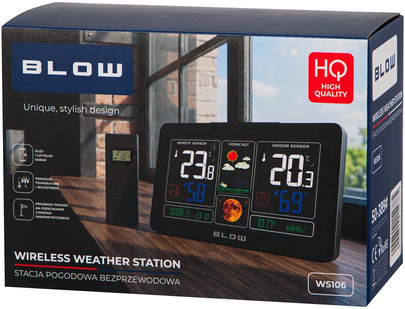 Belaidė meteorologinė stotelė BLOW WS106