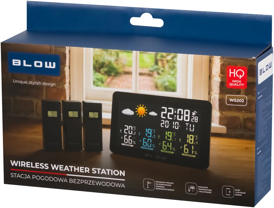 Belaidė meteorologinė stotelė BLOW WS202