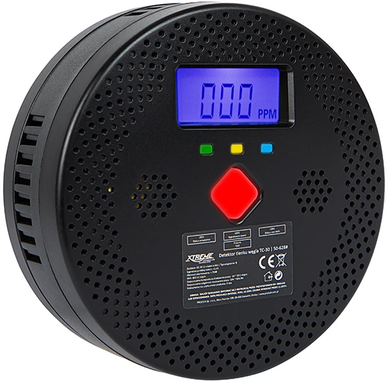 Blow Anglies monoksido detektorius TC30 2xAA WIFI TUYA