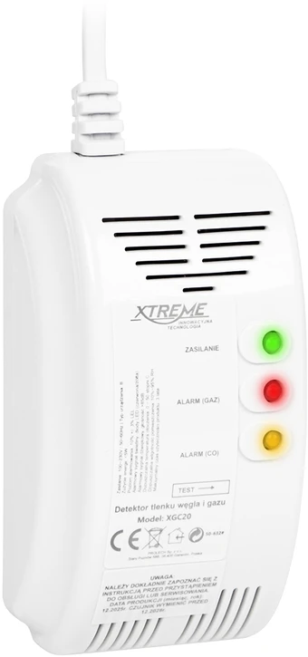 Blow XGC20 230V anglies monoksido ir dujų detektorius