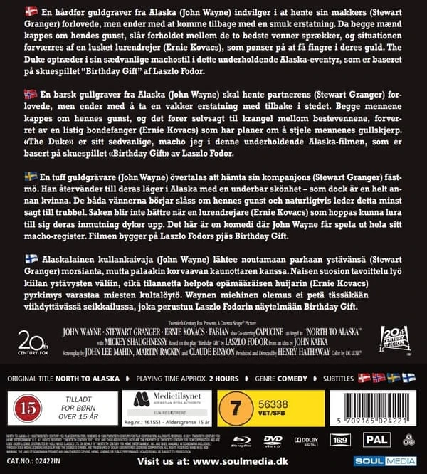 50 NORTH RAY Į ALASKĄ (JOHN WAYNE CLASSICS)