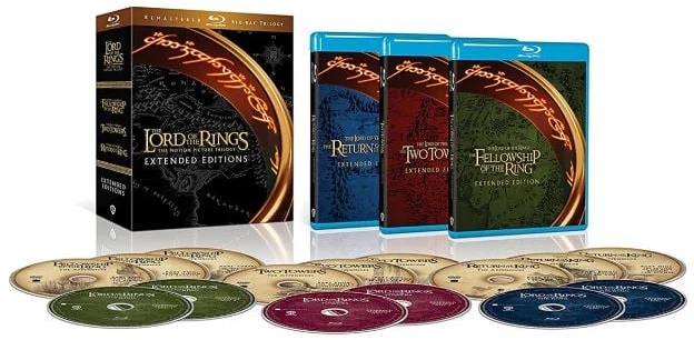 500 Žiedų valdovas: Išplėstinė trilogija (15 diskų) (remasteris) (Blu-ray)