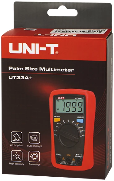 Blow Multimetrai UT33A+ UNI-T