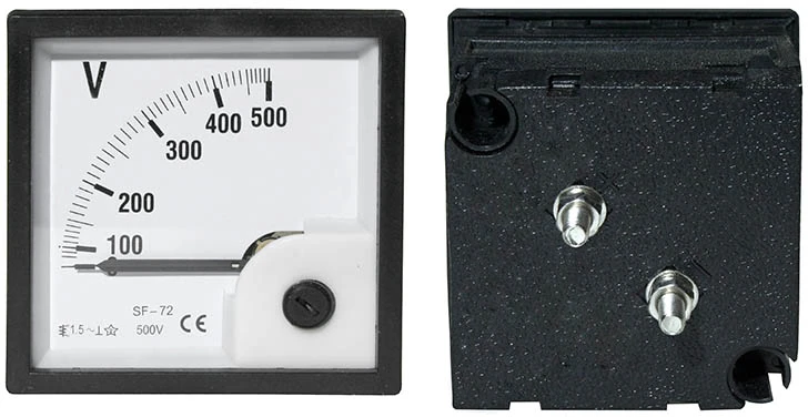 Analoginis 500V voltmetras su kontaktais