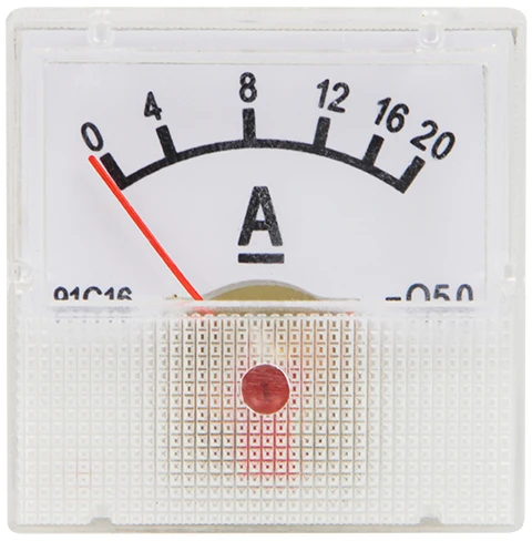 Blow Analoginis ampermetras kw, mini 20A