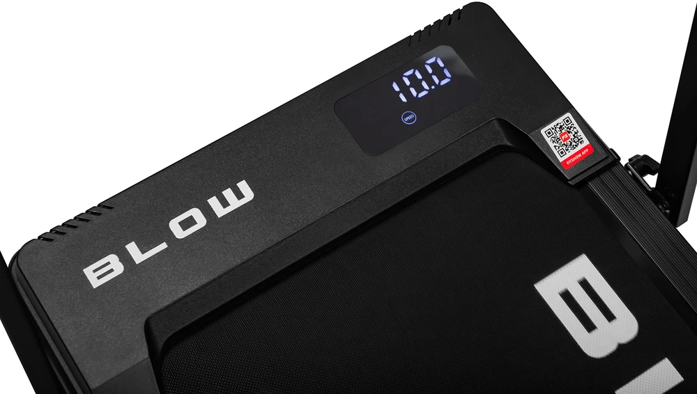 51-850# Bieżnia elektrinė domowa treningowa 1-10 km/h blow powerrun x5