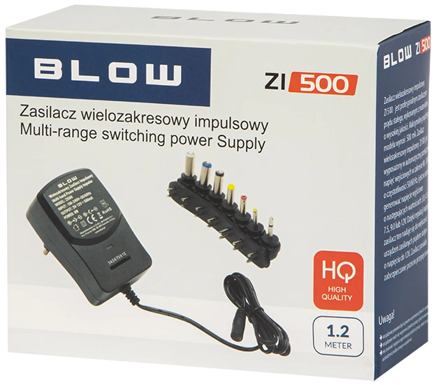 Blow Universalus impulsinis maitinimo šaltinis ZI500