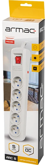 5435# 3 m arc-5 pilkas tinklo filtras