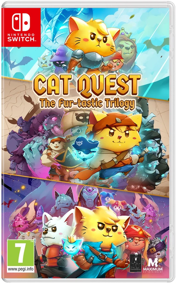 550 Cat Quest: The Fur-tastic Trilogy