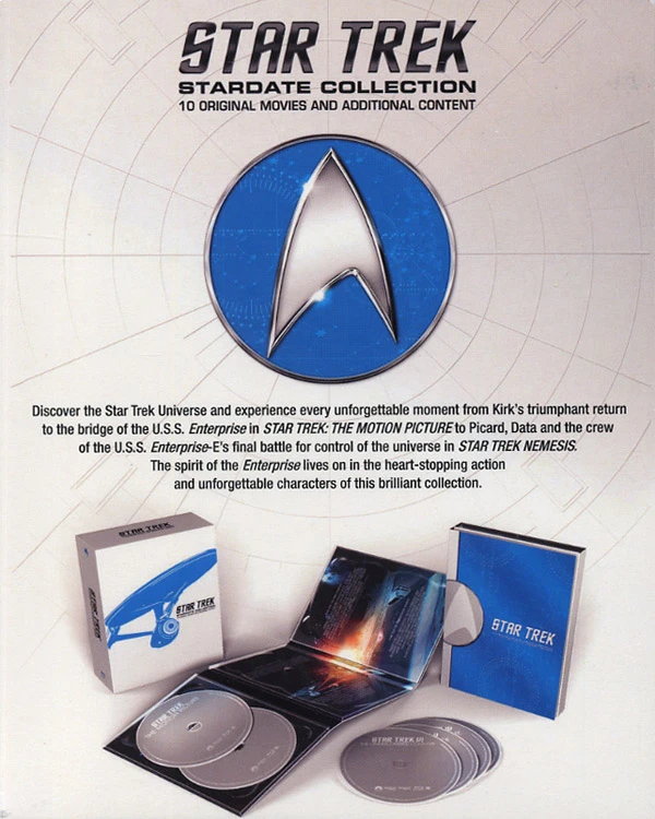 560 „Star Trek“ 1–10 „Stardate“ kolekcija („Blu-Ray“)