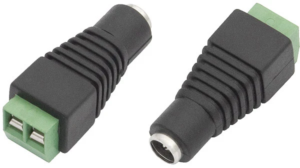 5668# LED juostos jungtis DC 2.1/5.5 lizdas