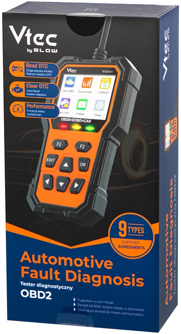Blow OBD2 diagnostikos testeris PUČK