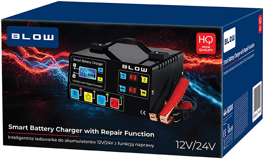 Amio Automatinis lygintuvas 12V/12A-24V/6A BLOW