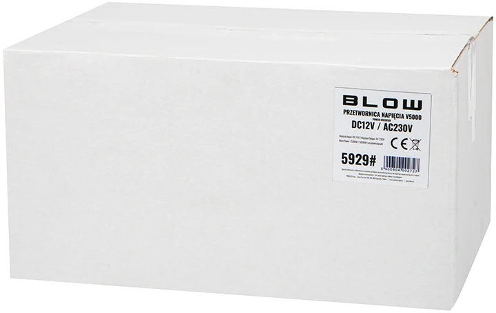 Blow Pūskite Inverteris 12V/230V 2500W
