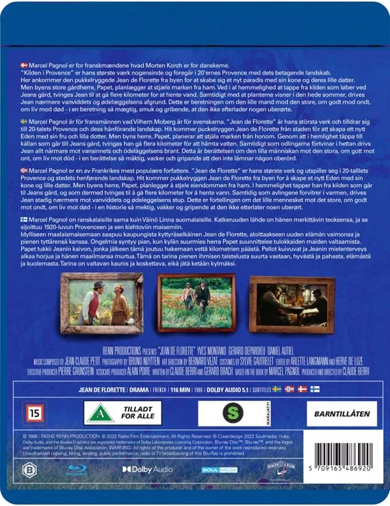 65 Jean de Florette – Kildenas ir Provansas