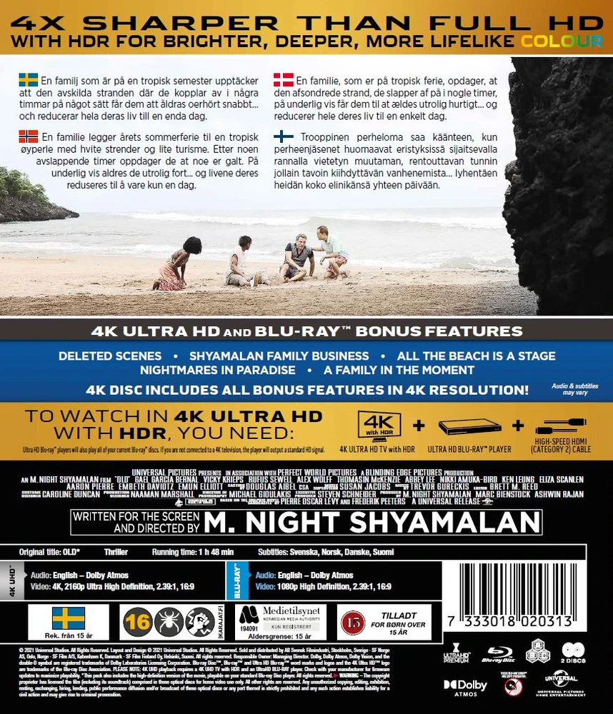 65 Senas (M. Night Shyamalan) (4K UHD ir „Blu-ray“)