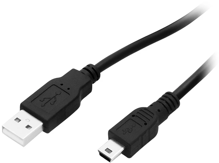 Blow USB A - mini B jungtis 1.0 m BL