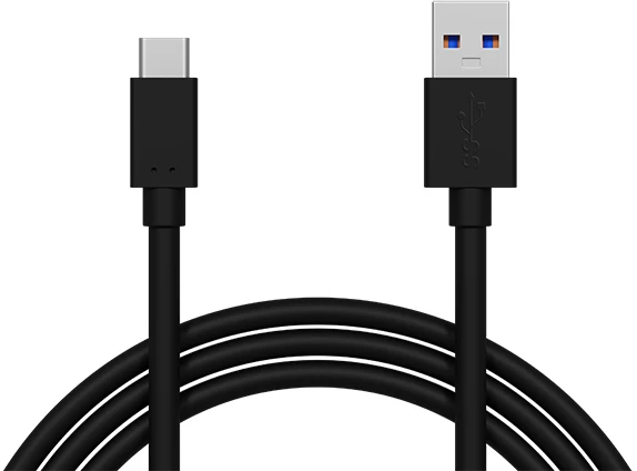 Blow Kabelis USB 3.0 A - USB-C 2m - Juodas