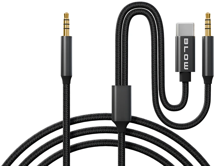 Blow USB-C ir dvigubas 3.5 mm laidas