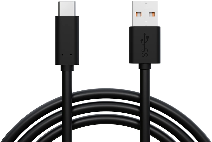 Blow USB 3.0 A - USB-C jungtis 1.5 m juodas pakabukas