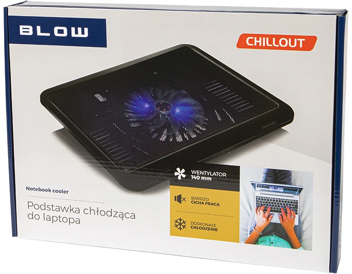 Blow CHILLOUT nešiojamojo kompiuterio aušinimo padas