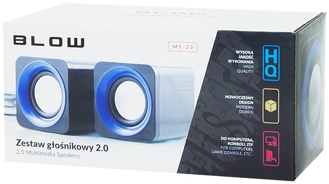Kompiuterio kolonėlės Blow Kompiuterio garsiakalbiai 2.0 MS-23