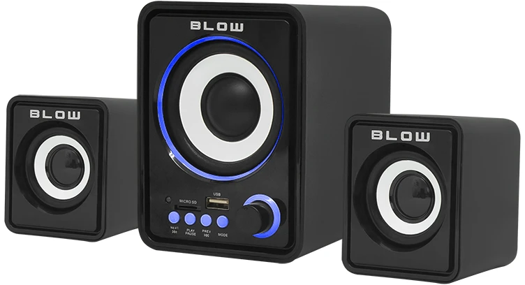 Kompiuterio kolonėlės Blow Kompiuterio garsiakalbiai 2.1 MS-26