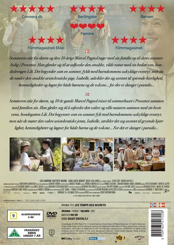 69 MIN SOMMER I PROVENCE - Paslapčių metas - DVD