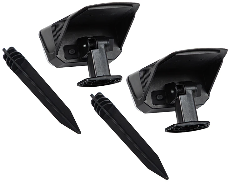 70-296# Saulės energija varoma LED lempa, įmontuotas reflektorius, sl-26, 2 vnt.