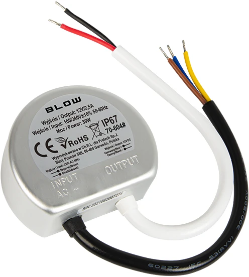 Blow Impulsinis maitinimo šaltinis 12V 2.50A 30W