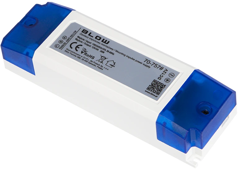 Blow Perjungiamas maitinimo šaltinis 12V/3A 36W