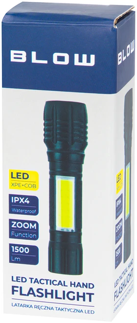 Blow Taktinis LED žibintuvėlis + dėklas