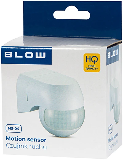 BLOW MS-04 judesio jutiklis baltas