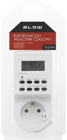 Blow TFE-2 skaitmeninio laikmačio programuotojas