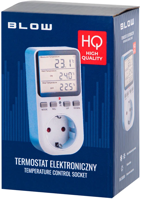 Blow T6 skaitmeninis laikmatis su termostatu