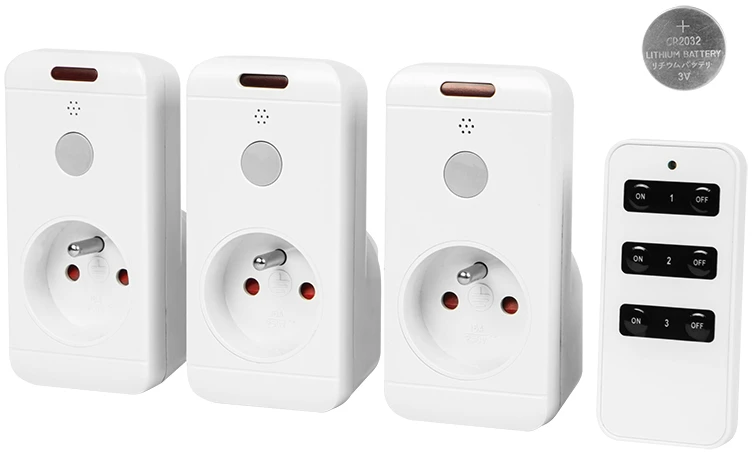 Blow WiFi valdomas išmanusis lizdas 10A - 3 vnt
